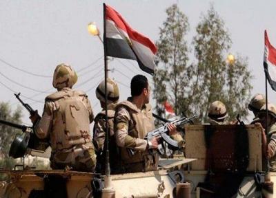 انفجار خودروی زرهی نظامیان مصری در شمال سینا
