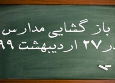 مدارس با رعایت پروتکل بهداشتی امروز بازگشایی شد