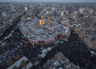 زوار حسینی (ع) امروز در کربلای معلی گردهم آمدند