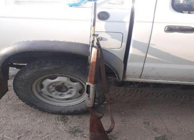 خبرنگاران شکارچی غیر مجاز در پردیس دستگیر شد