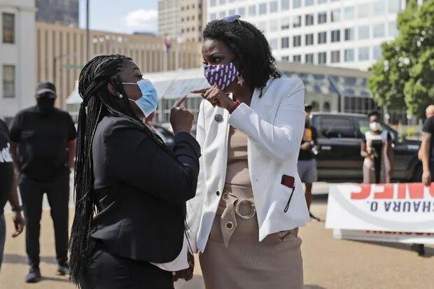 شمار رکوردشکنی از زنان رنگین پوست آمریکا برای کنگره رقابت می نمایند