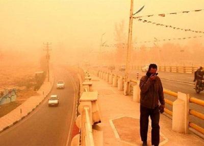 خبرنگاران باد و خاک هوای اهواز را خطرناک کرد