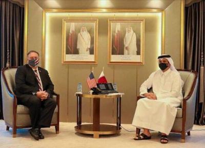 گفتگوی پمپئو و وزیر خارجه قطر درباره بحران شورای همکاری خلیج فارس