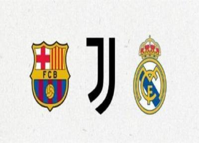 بیانیه مشترک یوونتوس، رئال مادرید و بارسلونا در واکنش به تهدید دوباره یوفا