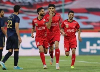 لیگ برتر فوتبال، پرسپولیس برنده نیمه ای که 3 گل داشت