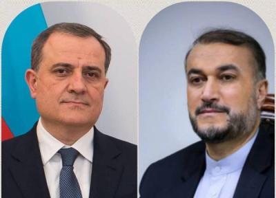 امیرعبداللهیان در مصاحبه با وزیرخارجه جمهوری آذربایجان: نباید به دشمنان فرصت اختلال در مناسبات تهران و باکو را داد